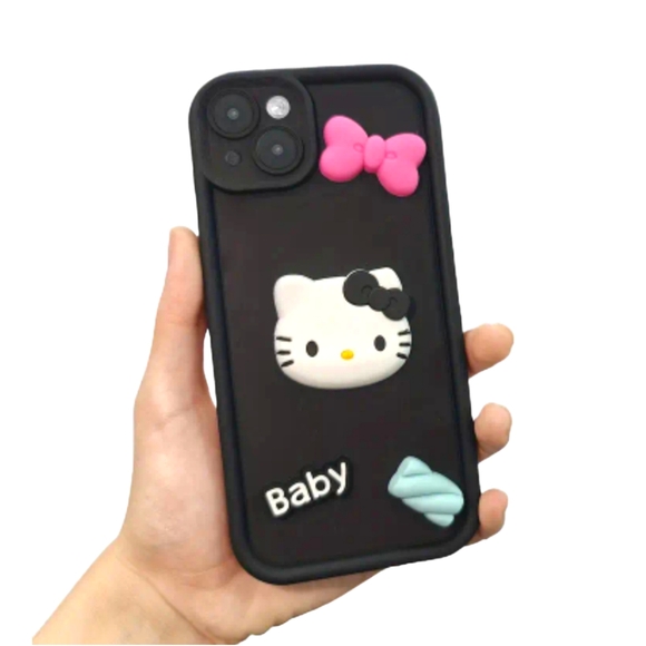 New Arrival!! HELLO KITTY Protective Durable iPhone Cover Case - Picture 2 of 5